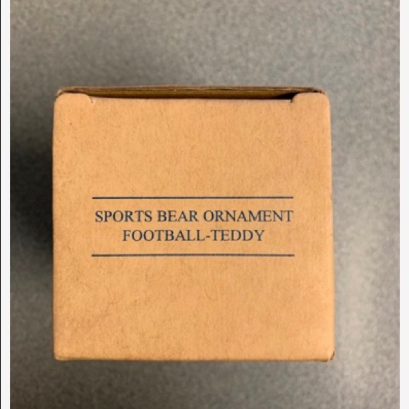ORNAMENT•VINTAGE 1998 Bear 🐻 🏈 1998🌲Ornament - Picture 4 of 6